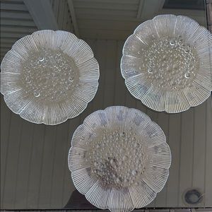 Decorative dessert plates